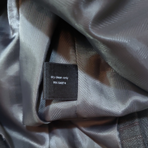 The Limited Pin Stripe Fitted Peplum Blazer Jacket - Picture 3 of 4